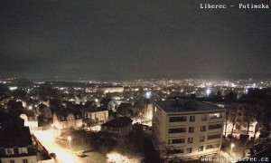 Město Liberec - Dolní Hanychov, Jizerské hory - 4.4.2026 v 00:45 Město Liberec - Dolní Hanychov, Jizerské hory - 4.4.2026 v 00:45