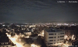 Město Liberec - Dolní Hanychov, Jizerské hory - 4.4.2026 v 02:45 Město Liberec - Dolní Hanychov, Jizerské hory - 4.4.2026 v 02:45