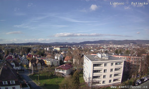 Město Liberec - Dolní Hanychov, Jizerské hory - 4.4.2026 v 17:45 Město Liberec - Dolní Hanychov, Jizerské hory - 4.4.2026 v 17:45
