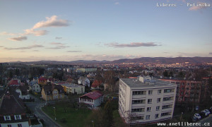 Město Liberec - Dolní Hanychov, Jizerské hory - 4.4.2026 v 19:15 Město Liberec - Dolní Hanychov, Jizerské hory - 4.4.2026 v 19:15