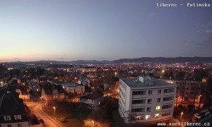 Město Liberec - Dolní Hanychov, Jizerské hory - 4.4.2026 v 20:15 Město Liberec - Dolní Hanychov, Jizerské hory - 4.4.2026 v 20:15