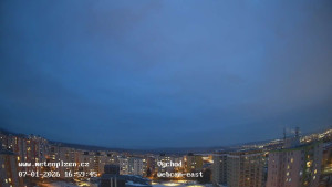 Město Plzeň - Sídliště Košutka - 7.1.2026 v 17:00 Město Plzeň - Sídliště Košutka - 7.1.2026 v 17:00