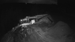 Modrá sjezdovka - dojezd k lanové dráze