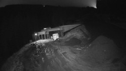 Modrá sjezdovka - dojezd k lanové dráze