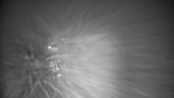 Modrá sjezdovka - dojezd k lanové dráze