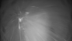 Modrá sjezdovka - dojezd k lanové dráze