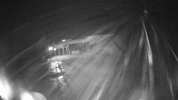 Modrá sjezdovka - dojezd k lanové dráze