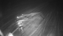 Modrá sjezdovka - dojezd k lanové dráze