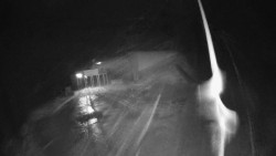 Modrá sjezdovka - dojezd k lanové dráze