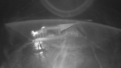 Modrá sjezdovka - dojezd k lanové dráze