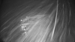 Modrá sjezdovka - dojezd k lanové dráze