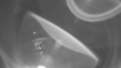 Modrá sjezdovka - dojezd k lanové dráze