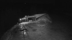 Modrá sjezdovka - dojezd k lanové dráze