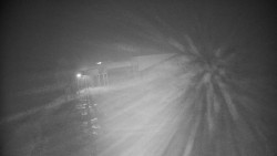 Modrá sjezdovka - dojezd k lanové dráze