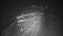 Modrá sjezdovka - dojezd k lanové dráze