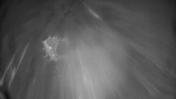 Modrá sjezdovka - dojezd k lanové dráze