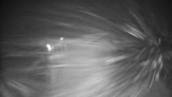 Modrá sjezdovka - dojezd k lanové dráze