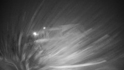 Modrá sjezdovka - dojezd k lanové dráze