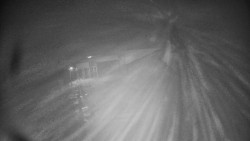 Modrá sjezdovka - dojezd k lanové dráze