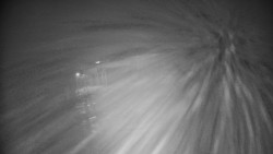 Modrá sjezdovka - dojezd k lanové dráze