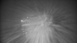 Modrá sjezdovka - dojezd k lanové dráze