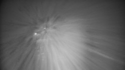 Modrá sjezdovka - dojezd k lanové dráze