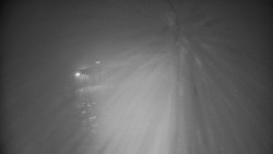 Modrá sjezdovka - dojezd k lanové dráze