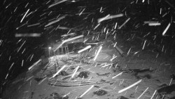 Modrá sjezdovka - dojezd k lanové dráze