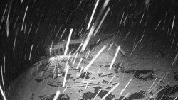 Modrá sjezdovka - dojezd k lanové dráze