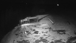 Modrá sjezdovka - dojezd k lanové dráze