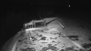 Červenohorské sedlo - Modrá sjezdovka - dojezd k lanové dráze - 19.11.2025 v 03:20 Červenohorské sedlo - Modrá sjezdovka - dojezd k lanové dráze - 19.11.2025 v 03:20