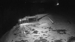 Červenohorské sedlo - Modrá sjezdovka - dojezd k lanové dráze - 19.11.2025 v 04:20 Červenohorské sedlo - Modrá sjezdovka - dojezd k lanové dráze - 19.11.2025 v 04:20