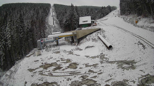 Červenohorské sedlo - Modrá sjezdovka - dojezd k lanové dráze - 19.11.2025 v 07:00 Červenohorské sedlo - Modrá sjezdovka - dojezd k lanové dráze - 19.11.2025 v 07:00