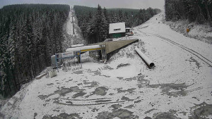Červenohorské sedlo - Modrá sjezdovka - dojezd k lanové dráze - 19.11.2025 v 10:30 Červenohorské sedlo - Modrá sjezdovka - dojezd k lanové dráze - 19.11.2025 v 10:30