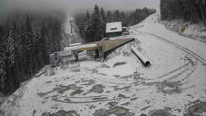 Červenohorské sedlo - Modrá sjezdovka - dojezd k lanové dráze - 19.11.2025 v 11:30 Červenohorské sedlo - Modrá sjezdovka - dojezd k lanové dráze - 19.11.2025 v 11:30