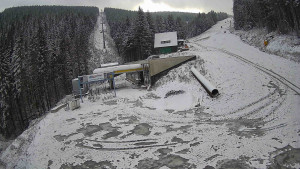 Červenohorské sedlo - Modrá sjezdovka - dojezd k lanové dráze - 19.11.2025 v 12:00 Červenohorské sedlo - Modrá sjezdovka - dojezd k lanové dráze - 19.11.2025 v 12:00