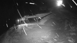 Modrá sjezdovka - dojezd k lanové dráze