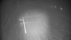 Modrá sjezdovka - dojezd k lanové dráze