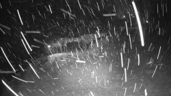 Modrá sjezdovka - dojezd k lanové dráze