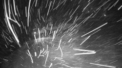 Modrá sjezdovka - dojezd k lanové dráze