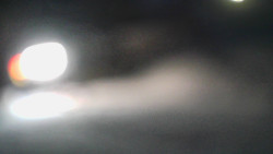 Modrá sjezdovka - dojezd k lanové dráze