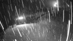 Modrá sjezdovka - dojezd k lanové dráze