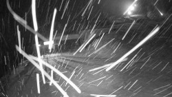 Modrá sjezdovka - dojezd k lanové dráze