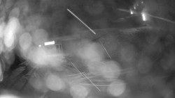 Modrá sjezdovka - dojezd k lanové dráze