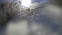 Modrá sjezdovka - dojezd k lanové dráze