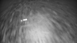 Modrá sjezdovka - dojezd k lanové dráze