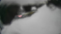 Modrá sjezdovka - dojezd k lanové dráze