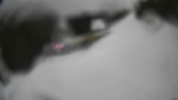 Modrá sjezdovka - dojezd k lanové dráze