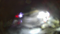 Modrá sjezdovka - dojezd k lanové dráze