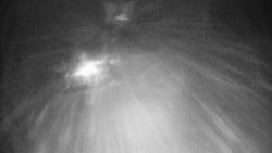 Modrá sjezdovka - dojezd k lanové dráze